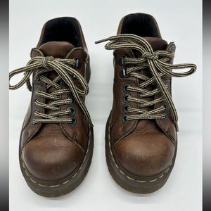 VINTAGE DOC DR. Martens 8312 brown leather Lace Up ankle Shoes Men’s US 5
